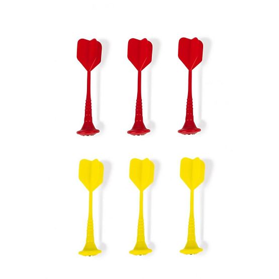 Janod Magnetický obojstranný terč Cirkus - 6 šípok