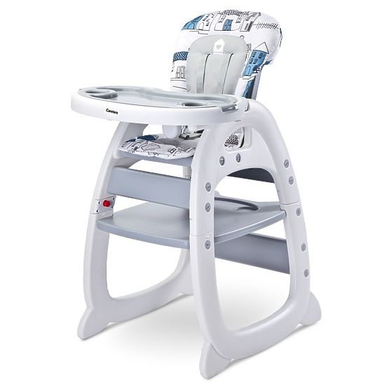 Jedálenská stolička CARETERO HOMEE grey Sivá