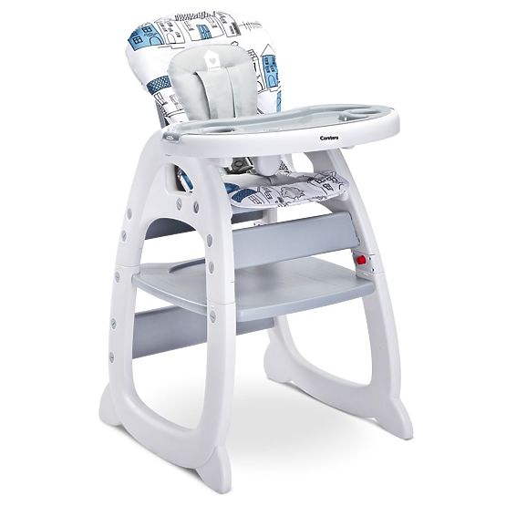 Jedálenská stolička CARETERO HOMEE grey Sivá