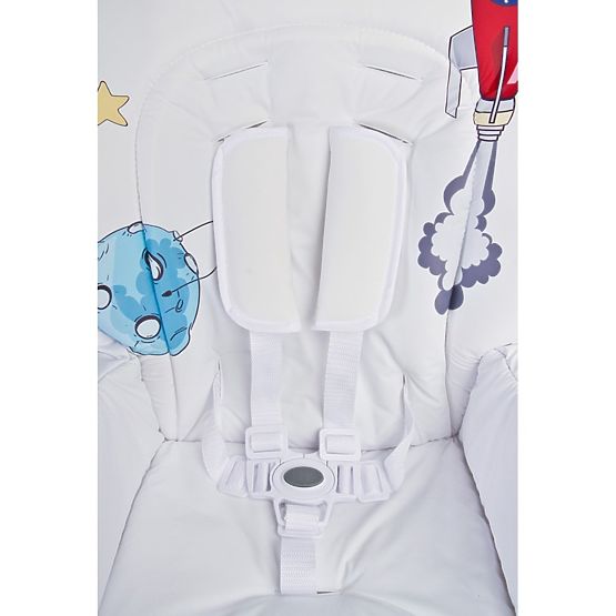 Jedálenská stolička CARETERO Luna navy Modrá