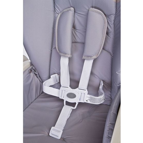 Jedálenská stolička CARETERO Magnus New grey Sivá