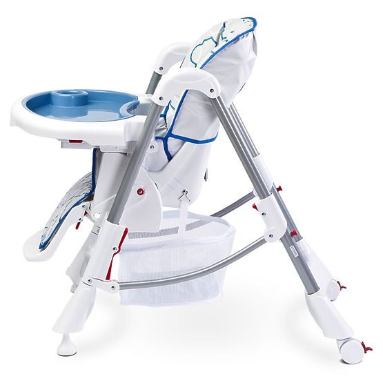 Jedálenská stolička CARETERO One blue Modrá