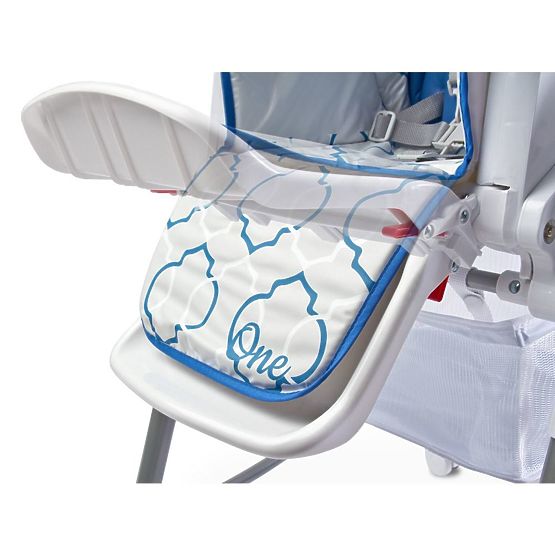 Jedálenská stolička CARETERO One blue Modrá