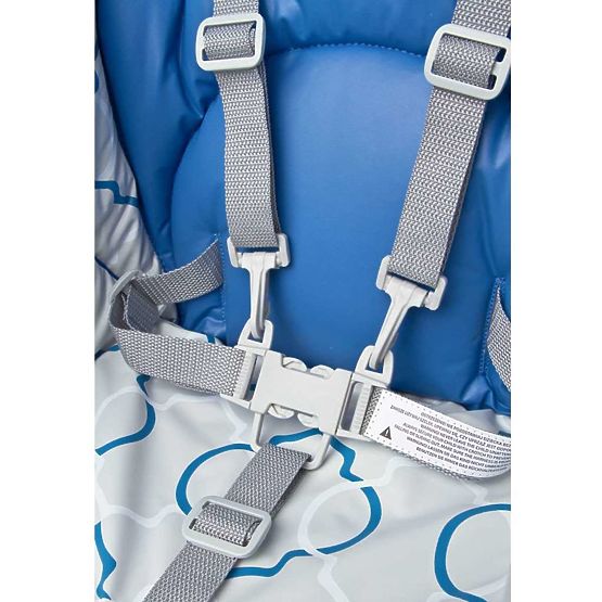 Jedálenská stolička CARETERO One blue Modrá