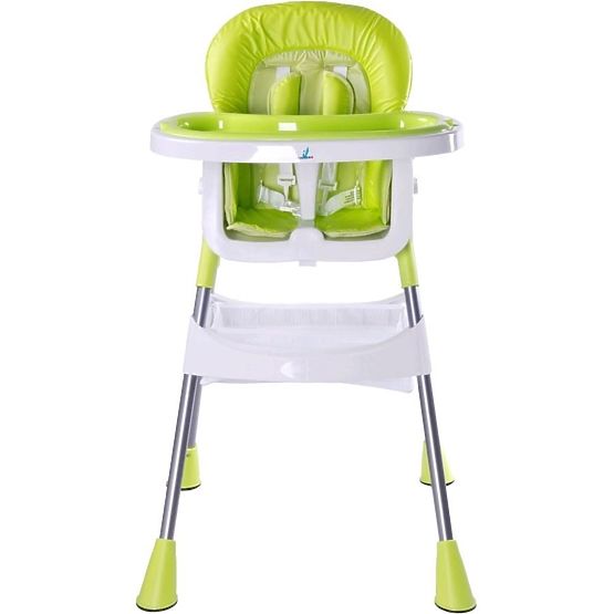 Jedálenská stolička CARETERO Pop green Zelená