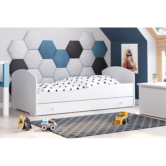 Jednolôžková posteľ Luk140x70 so zásuvkou