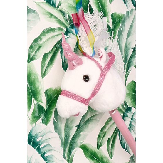 Jednorožec na tyči Bianco Hobby Horse