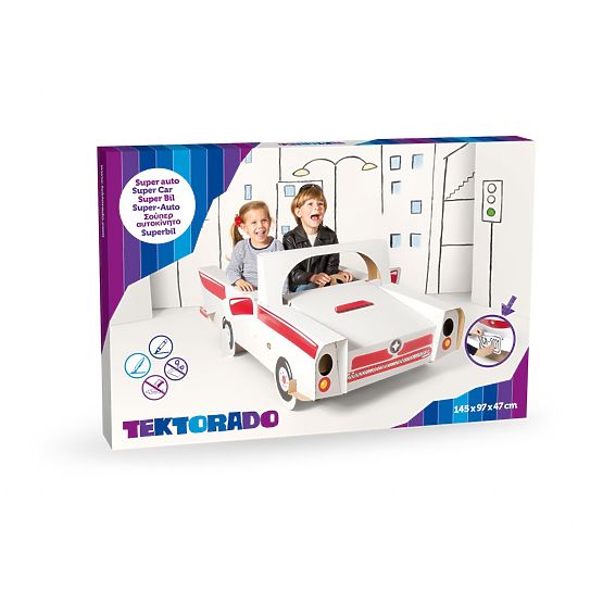 Kartónový kabriolet Speedy