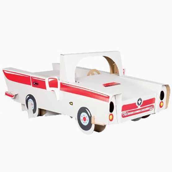 Kartónový kabriolet Speedy