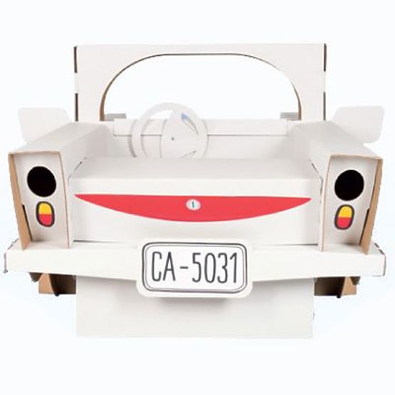 Kartónový kabriolet Speedy