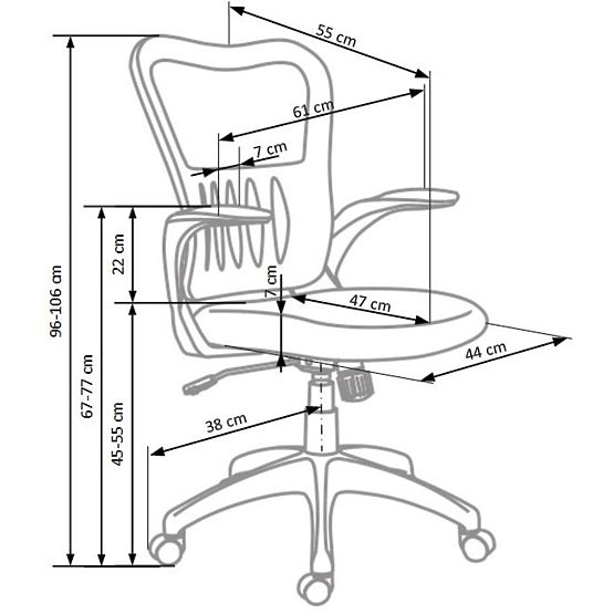 Kancelárska stolička Griffin