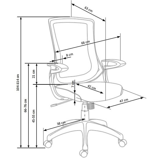 Kancelárska stolička Igor