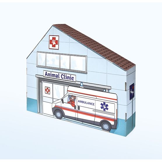 Kartónová veterinárna klinika