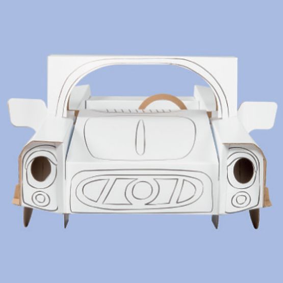 Kartónové auto MINI