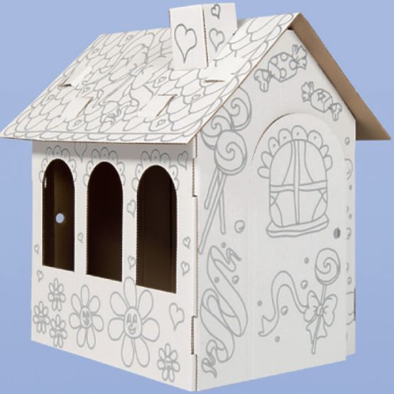 Kartónový domček MINI