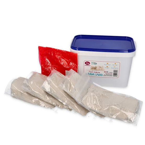 Kinetický piesok 5 kg s pieskoviskom
