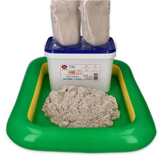 Kinetický piesok 5 kg s pieskoviskom