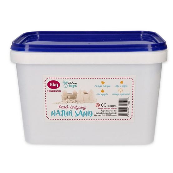 Kinetický piesok 5 kg s pieskoviskom