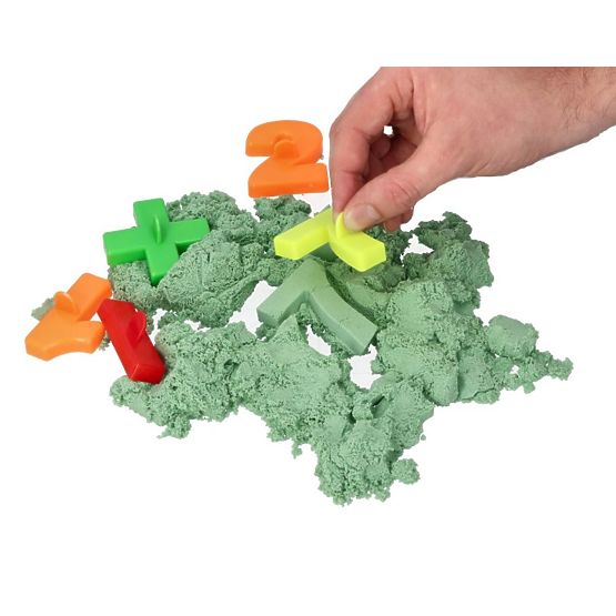 Kinetický piesok Colour Sand 1kg - mätový