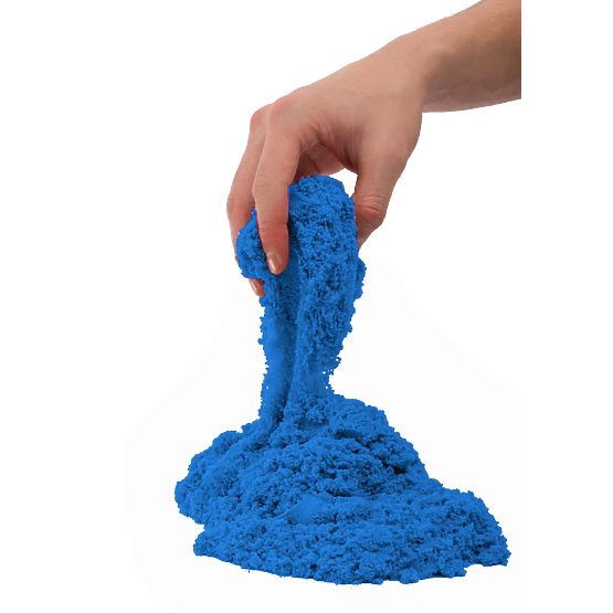 Kinetický piesok Mickey - modrý + formičky