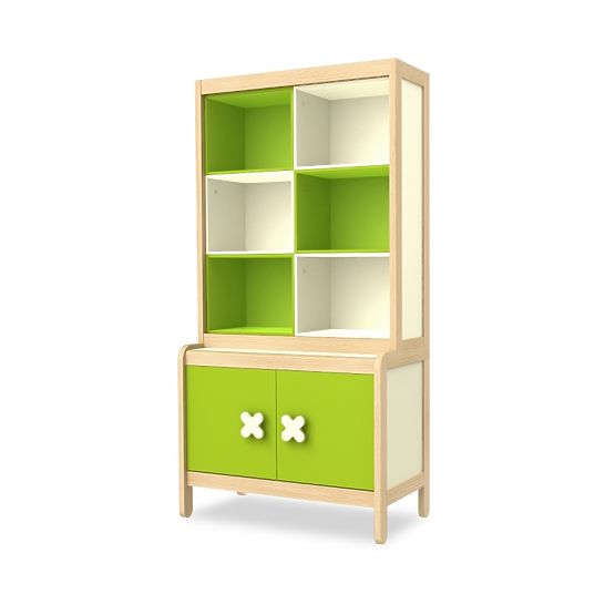 Knižnica, police Simple