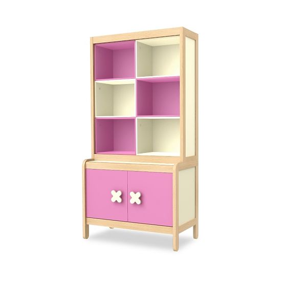 Knižnica, police Simple