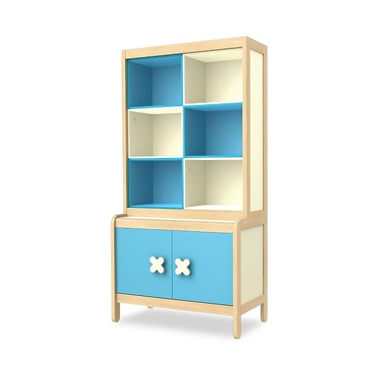 Knižnica, police Simple