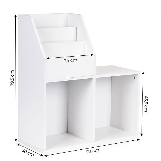 Knižnica s regálom