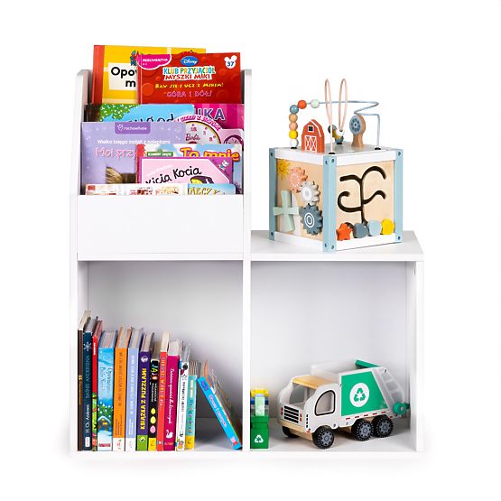 Knižnica s regálom