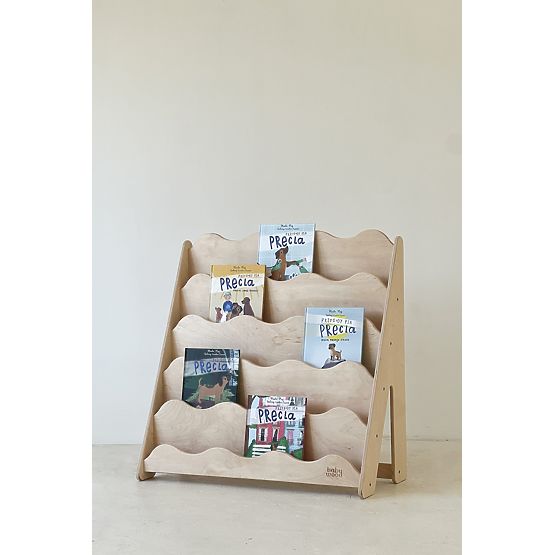 Knižnica WAVE M - prírodná