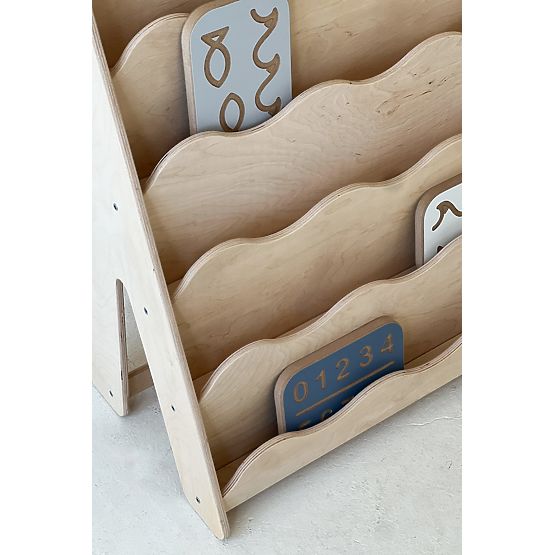 Knižnica WAVE M - prírodná