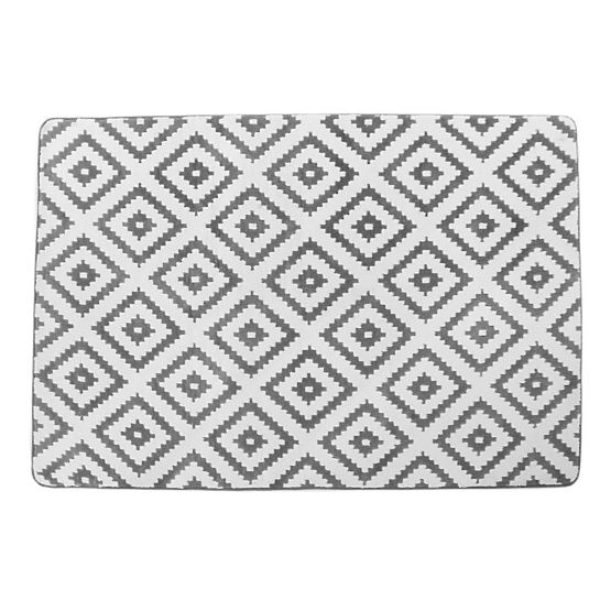 Koberec 3D Diamond GREY & WHITE