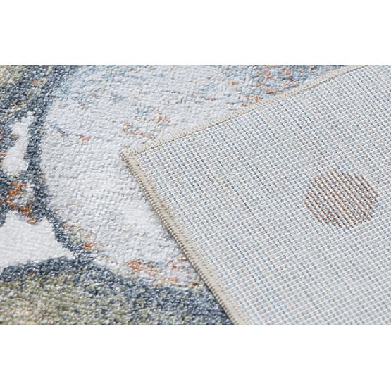 Koberec BONO 9614 Medveď, balóniky smotanová / svetlosivá