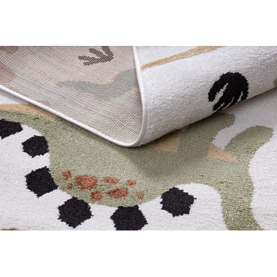 Koberec FUN Dino pre deti, dinosaury krém