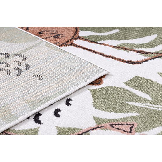 Koberec FUN Flami pre deti, plameniaky krém