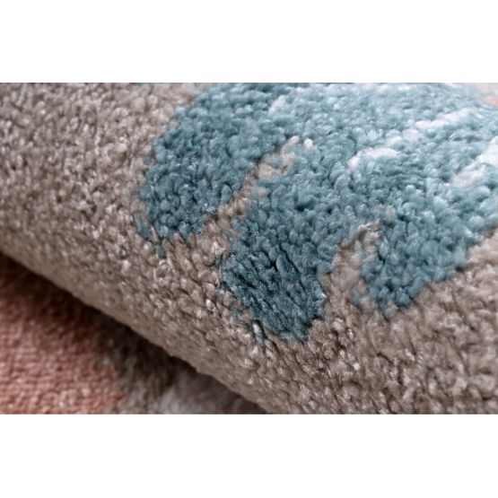 Koberec FUN Sweety pre deti, jednorožec, dúha béžová