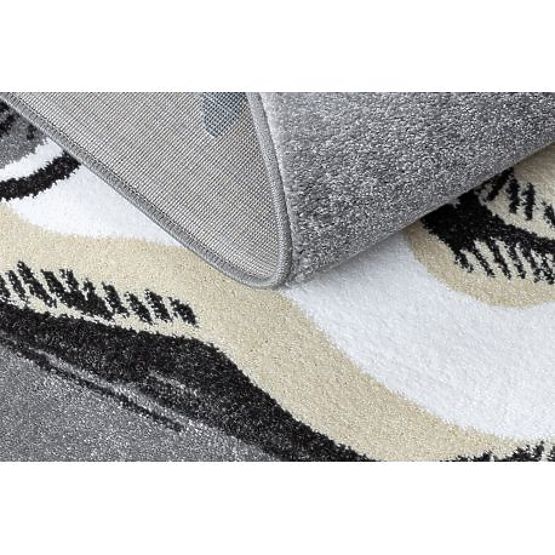 Koberec PETIT ELEPHANT SLONÍK, HVIEZDY, sivý