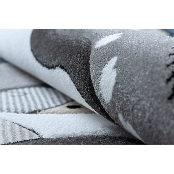 Koberec PETIT FARMA ZVIERATÁ, modrý