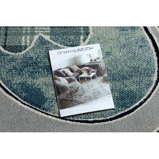 Koberec PETIT HELIKOPTÉRA, LIETADLÁ, modrý