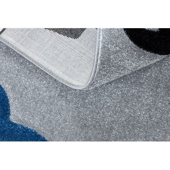 Koberec PETIT TOYS HRAČKY AUTÁ sivá