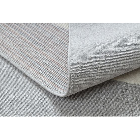 Koberec YOYO GD50 šedo / biele - Medvedík pre deti, štrukturálny, senzorické Strapce