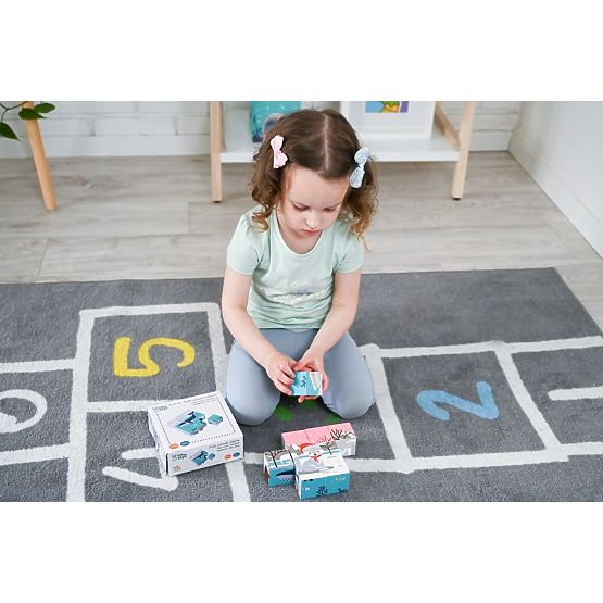 Kocky skladačka kocková Arktické zvieratá