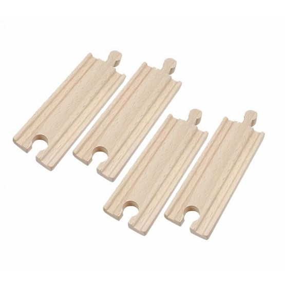 Koľajové trate - sada 4 ks 11 cm