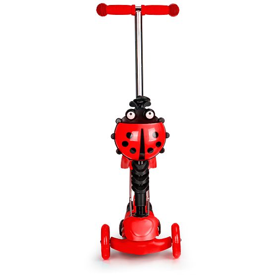 Kolobežka a odrážadlo Beruška - červená