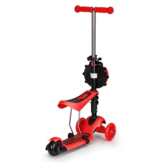 Kolobežka a odrážadlo Beruška - červená