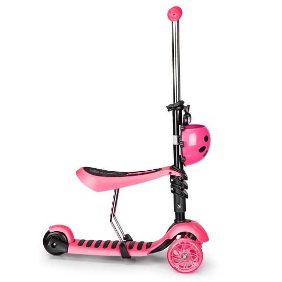 Kolobežka a odrážadlo Beruška - ružová