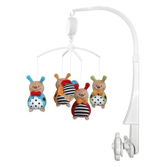Kolotoč nad postieľku Baby Mix Lienky Multicolor