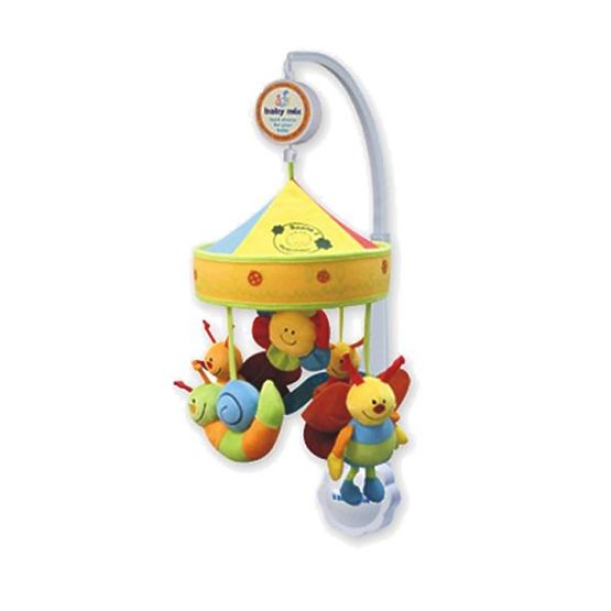 Kolotoč nad postieľku Baby Mix Lúka Multicolor