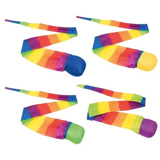 Kométa na hádzanie - dúhová loptička