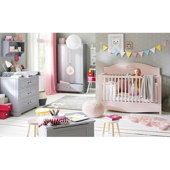 Komoda 4 šuplíky Ines Grey